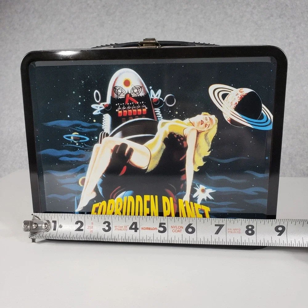 Forbidden Planet Vintage Tin Lunch Box‎ Sci-Fi Movie Memorabilia Robby the Robot